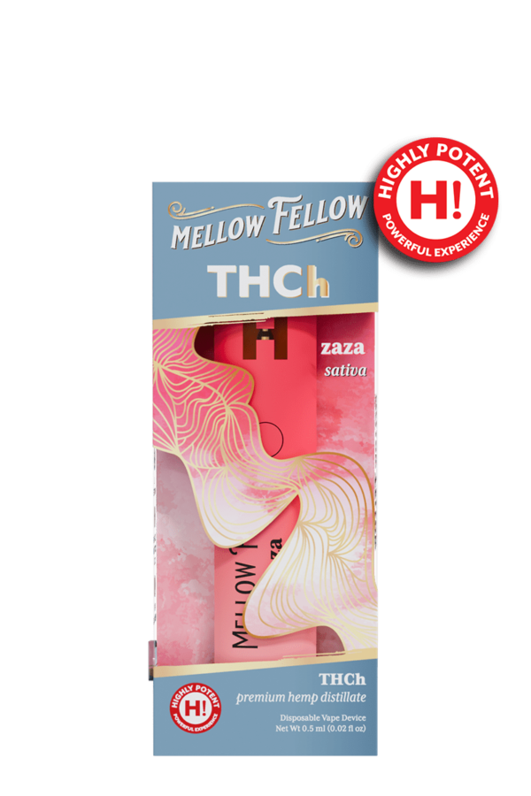 THCh 0.5g Disposable Vape - ZaZa (Sativa)