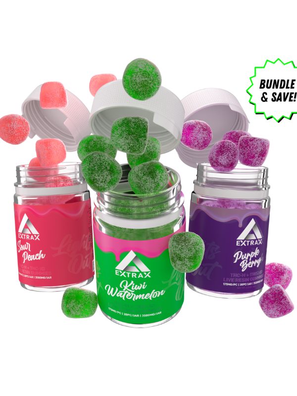 THCh + THCjd Gummy Bundle / Lights Out