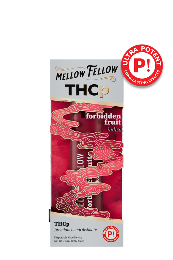 THCp 0.5g Disposable Vape - Forbidden Fruit (Indica)