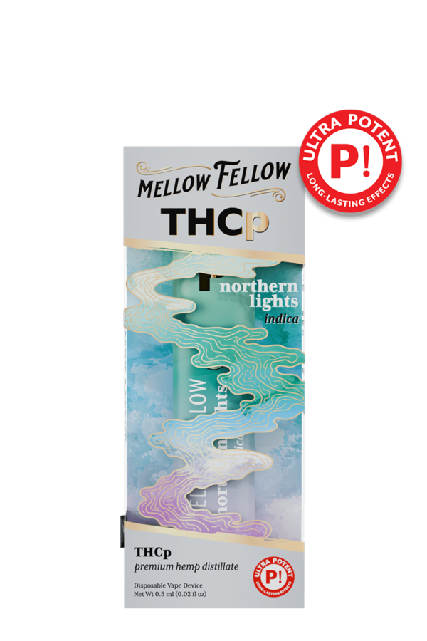 THCp 0.5g Disposable Vape - Northern Lights (Indica)