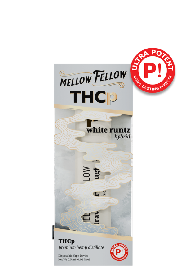 THCp 0.5g Disposable Vape - White Runtz (Hybrid)