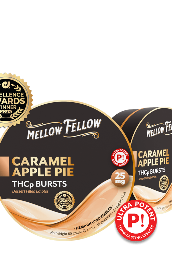 THCp Bursts Edibles - Caramel Apple Pie - 25mg
