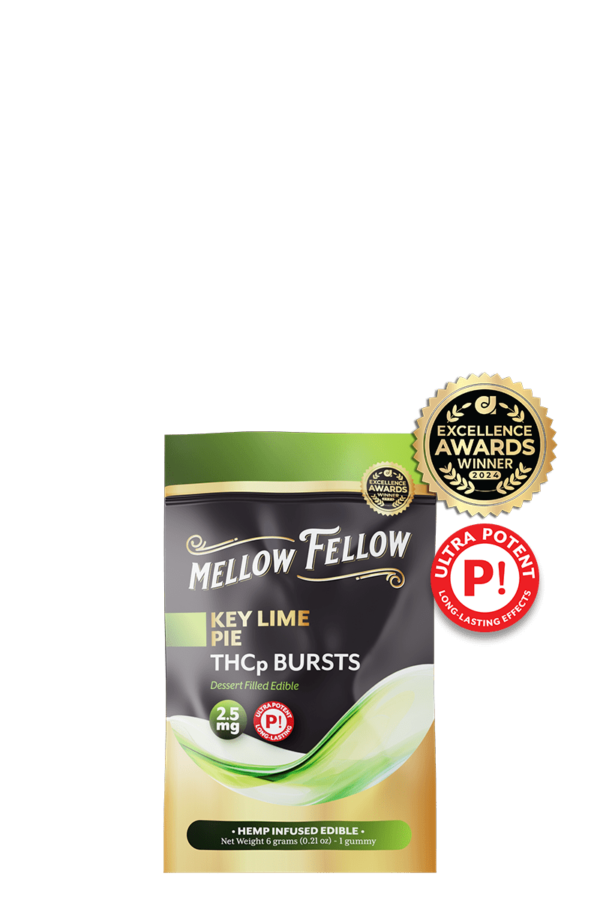 THCp Bursts Edibles - Key Lime Pie - 2.5mg