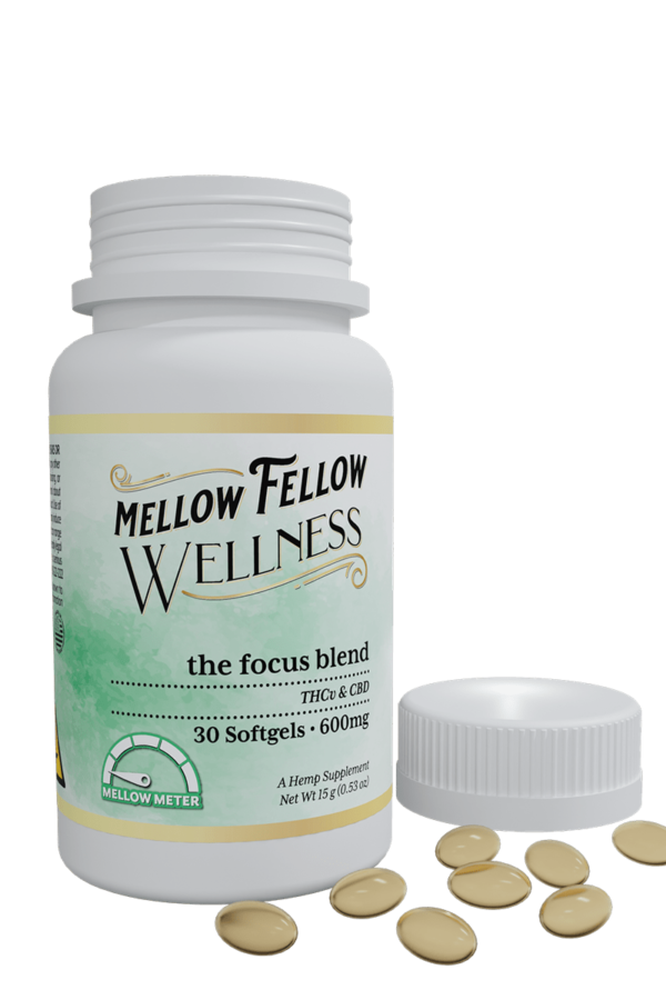 The Focus Blend Softgels - 600mg