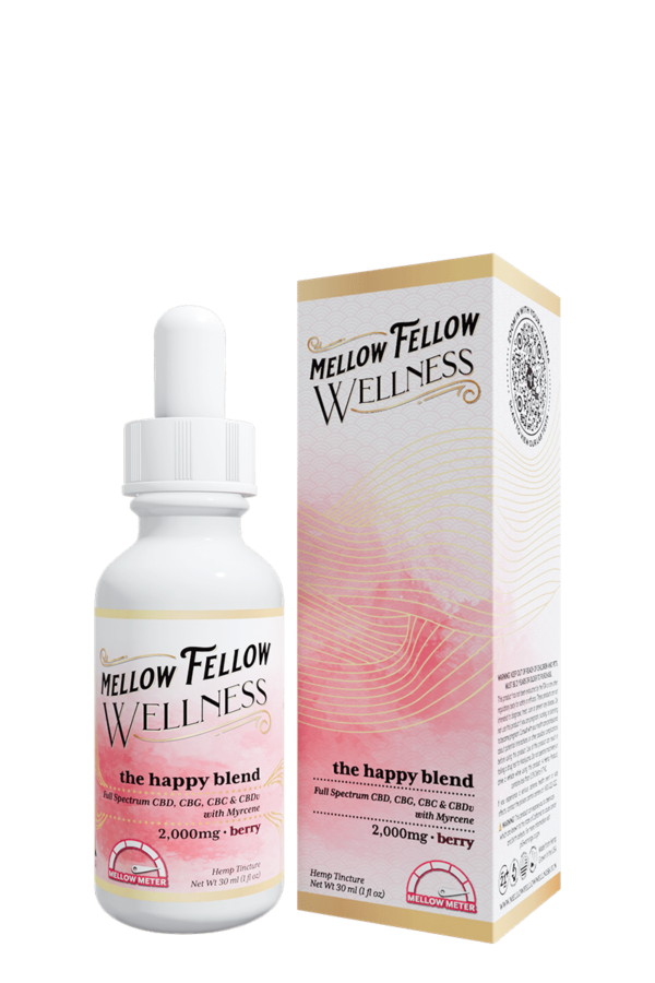 The Happy Blend CBD Tincture - 2000mg - Berry
