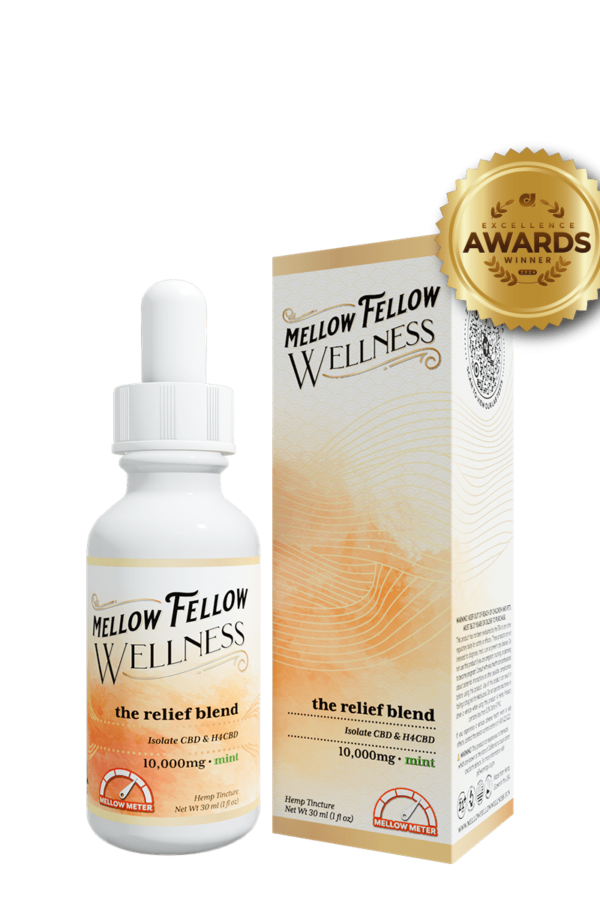 The Relief Blend CBD Tincture - 10,000mg - Mint