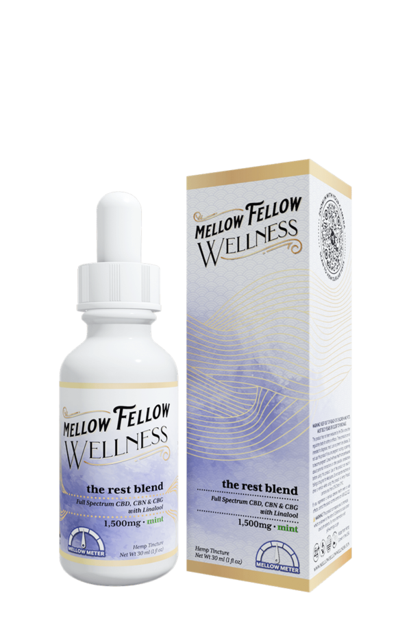 The Rest Blend CBD Tincture - 1500mg - Mint