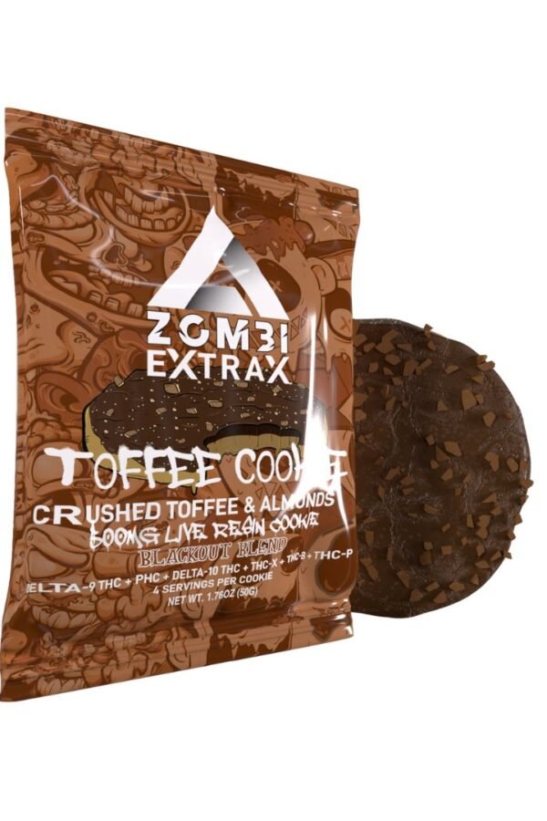 Toffee Cookie Zombi Extrax Cookie Live Resin 500mg