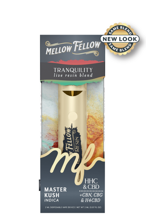 Tranquility Blend 2ml Live Resin Disposable Vape - Master Kush (Indica)