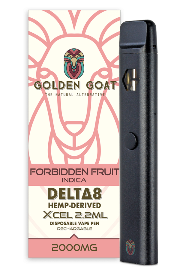 Delta-8 THC Vape Device, 2000mg, Rechargeable/Disposable - Forbidden Fruit