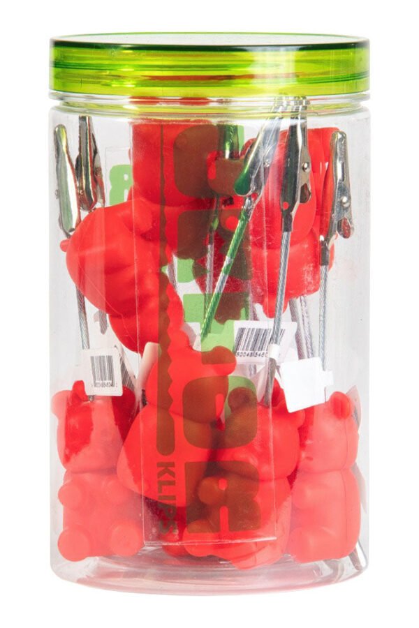 Gator Klips Gummy Bear Memo Clip - 4.5""- 114PC