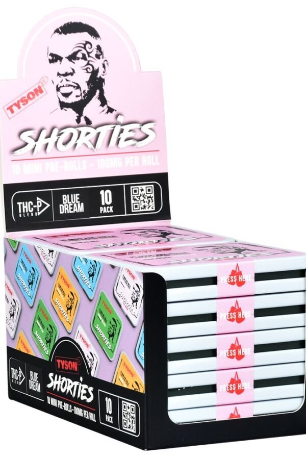 TYSON 2.0 THCP Blend Pre-Roll Shorties / 10pc / 1000mg / 10pk Display
