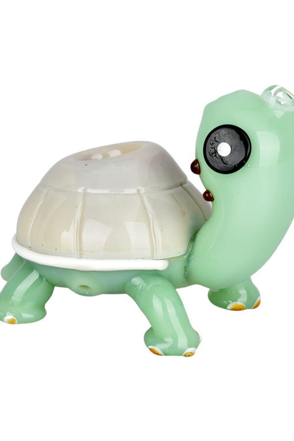 Tranquil Turtle Terrapin Sherlock Pipe - 4.25""