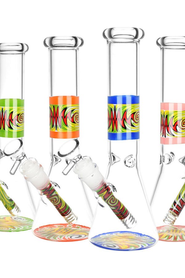 Vacillating Vibe Beaker Water Pipe - 9.75""