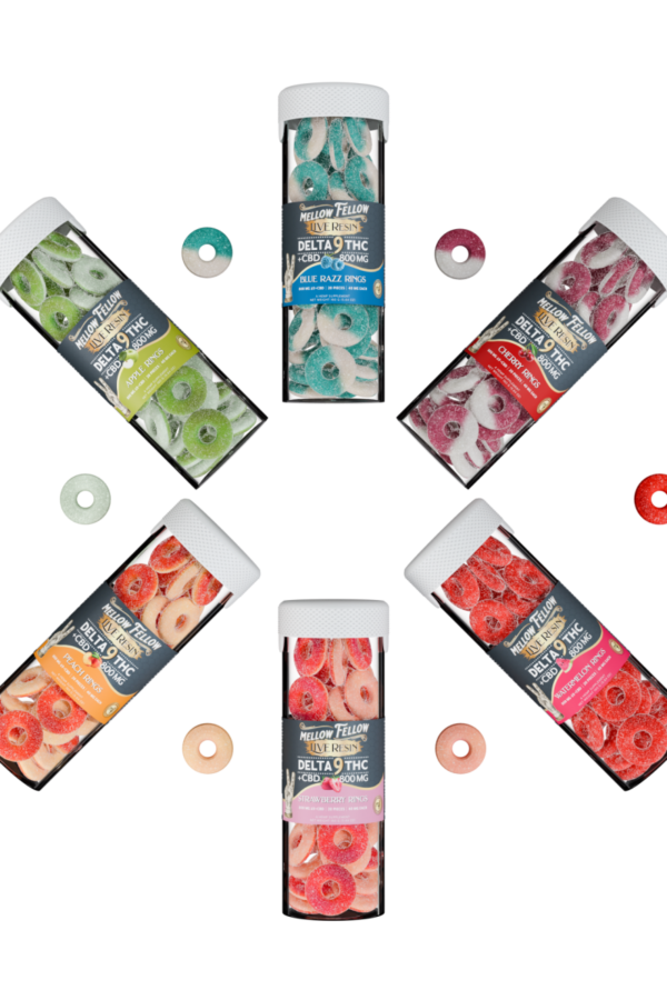 BYOB - Delta 9 Live Resin Rings Jars 800mg Bundle (3 Pack)