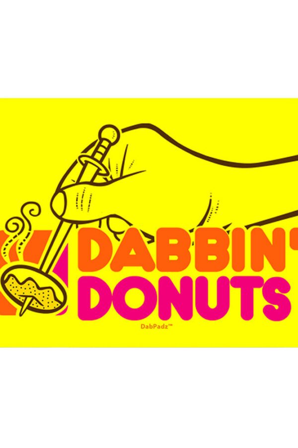 DabPadz Mat - 16""x10"" / Dabbin Donuts