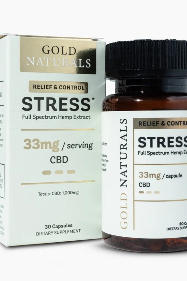 Gold Naturals Stress Relief Soft Gels