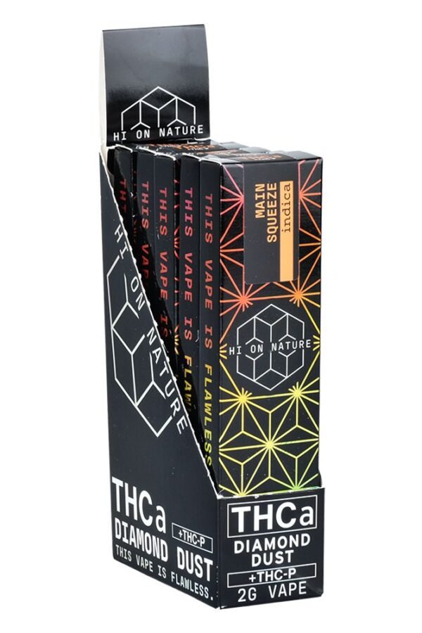 HI On Nature THCA + THCP Disposable Vape / 2g / 5ct Display