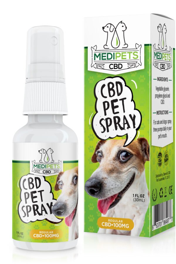 MediPets CBD - Pet Spray - 100mg