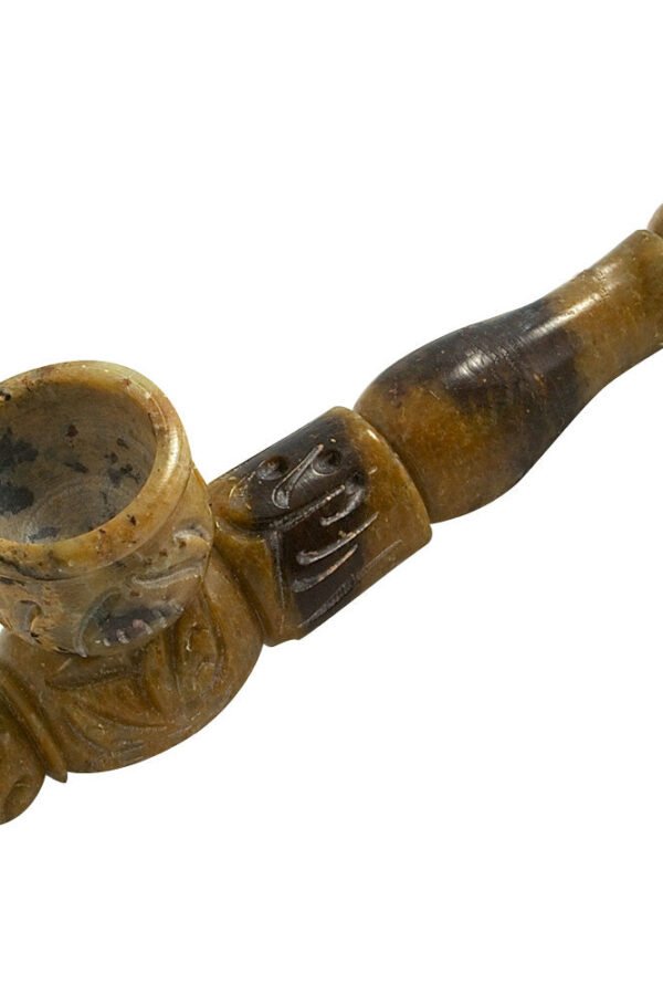Multicolored Marble Stone Pipe 4.25""