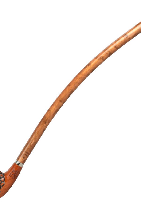 Pulsar Shire Pipes The Archivist / Engraved Billiard Churchwarden Smoking Pipe