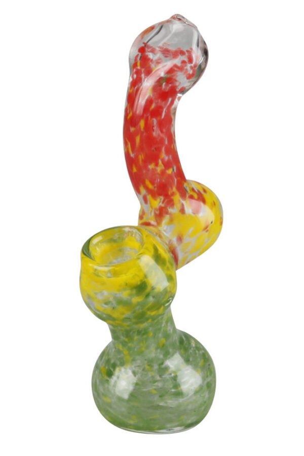 Rasta Bubbler Hand Pipe