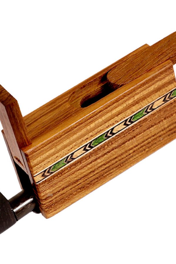 Sneaky Tokes Teakwood Box w/ Ebony One Hit Pipe