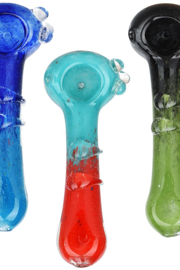 Unifying Theory Micro-Frit Spoon Pipe - 5.25"" / Colors Vary