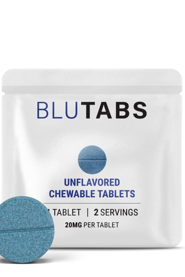 7-Hydroxy Tablets - 20mg - Unflavored - 1ct - Blutabs