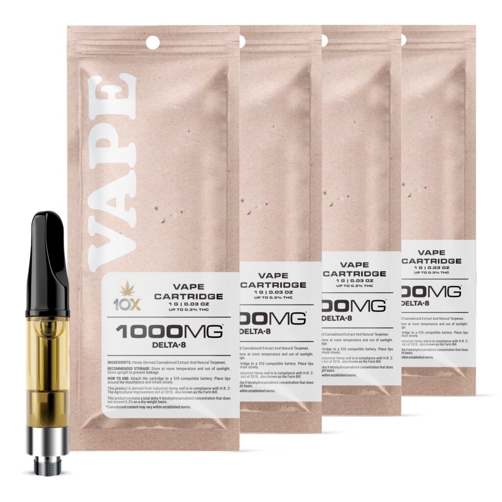 D8 Vape Carts Bundle - 900mg - 10X