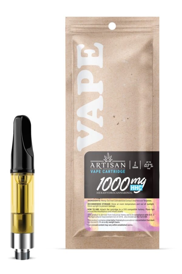 HHC Vape Cart - 1000mg - Skywalker OG - Hybrid - 1ml - Artisan (1,000mg)