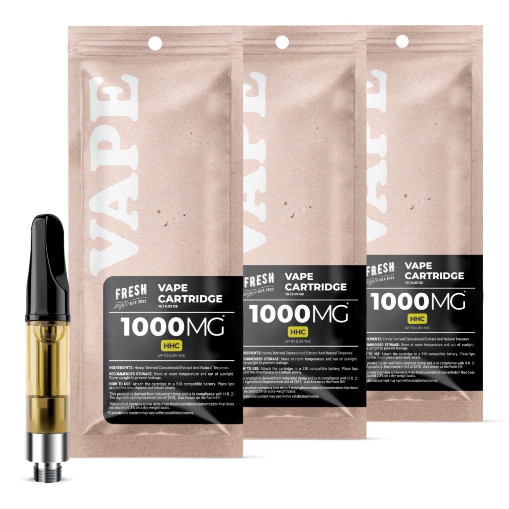 HHC Vape Carts Bundle - 900mg - Fresh
